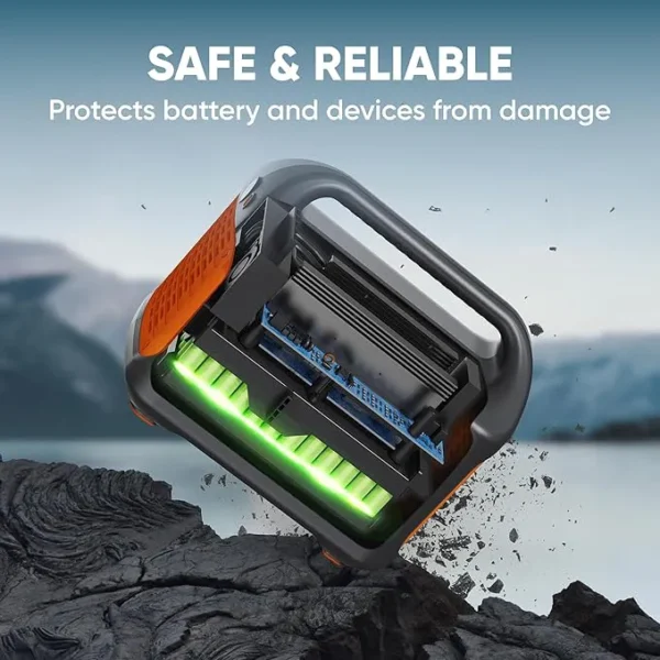Jackery Explorer 1000 Portable Power Station, 1002Wh Capacity with 3x1000W AC Outlets, Solar Generator for Home Backup, Emergency, Outdoor Camping (Solar Panel Optional) - Image 4