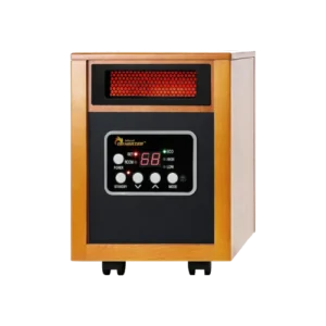 Dr Infrared Heater Portable Space Heater, Original, 1500-Watt, Cherry (Pack of 1)